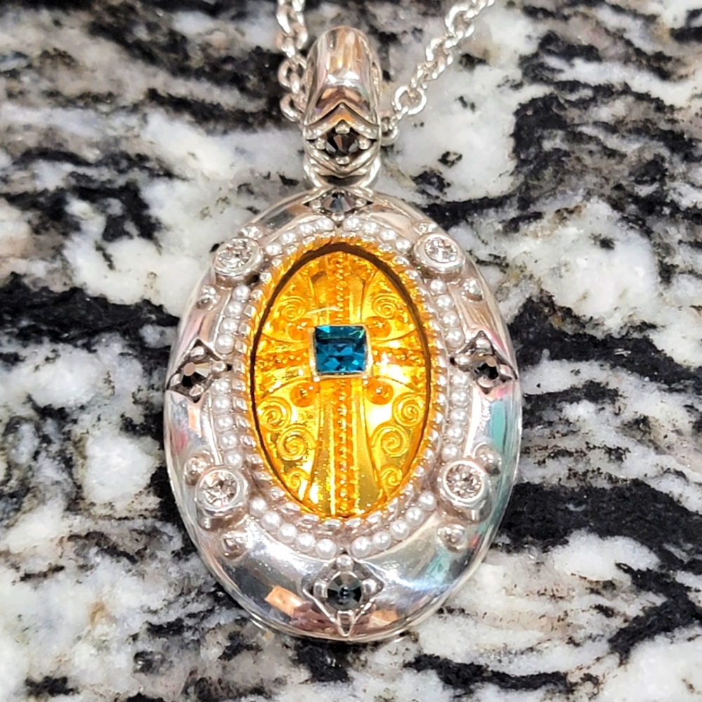 Brighton Retired Devotion Long, Pendent Necklace … - image 5